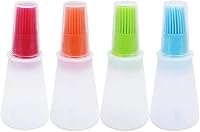 Vista 1 de Cepillo para botellas de aceite de silicona, cepillos para barbacoa/pastelería, parrilla de cocina de silicona, cepillo para botellas de aceite