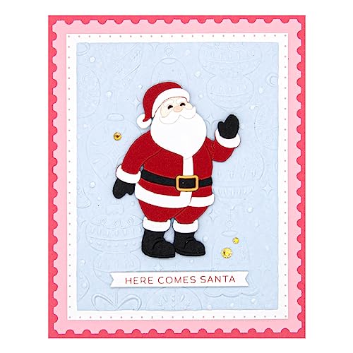 Spellbinders Vintage Ornaments Embossing Folder, Clear - Thumbnail 6