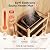 Aoxun Outdoor Barrel Sauna, 4-6 Person Tradition Wood Dry?Steam Sauna with Sauna Stone, 220V/6KW Electric Heater