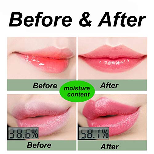3 Pack Aloe Vera Lipstick, Lemonsac Long Lasting Nutritious Lip Balm Lips Moisturizer Magic Temperature Color Changing Lip Gloss (3Pcs) #TOP4