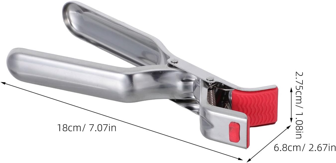 2pcs Stainless Steel Bowl Gripper Clips Hot Plate Holder
