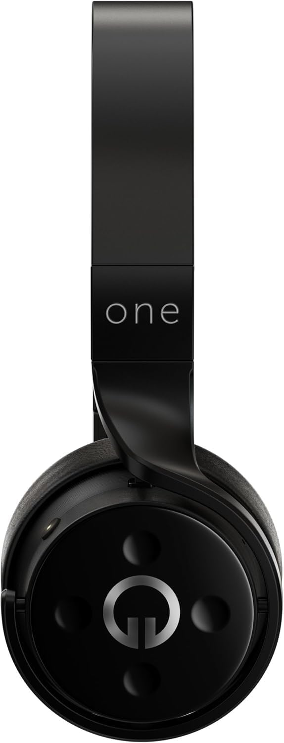 One Connect Wireless Over-The-Ear Headphones, Muzik, Black