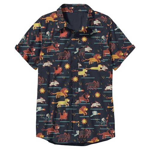 Disney Men's Lion King Button Down Shirt3