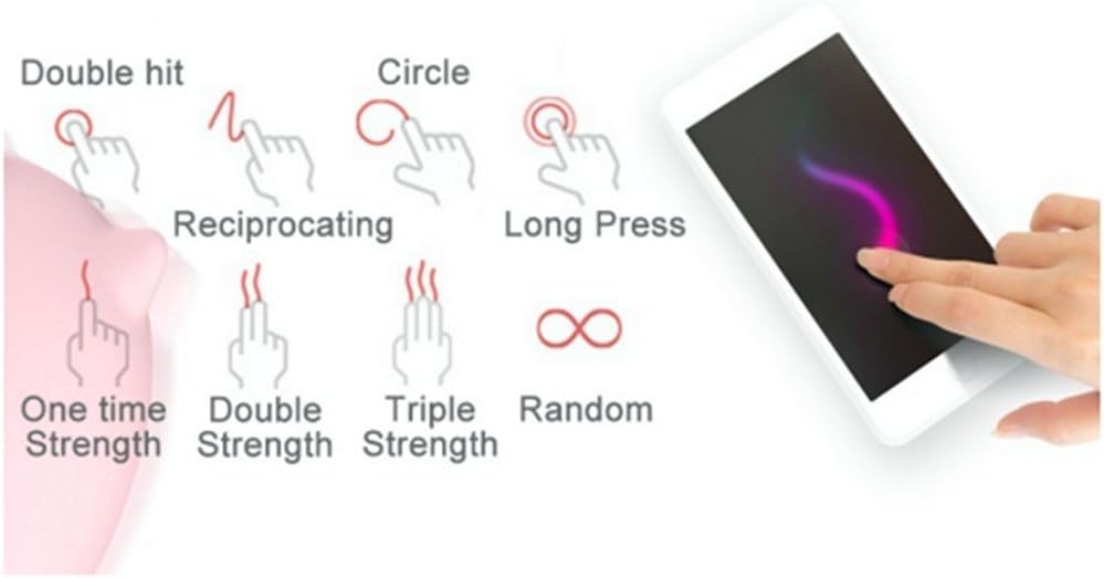 SchwarzSex App Inteligente Vibrador Control Remoto USB de ...