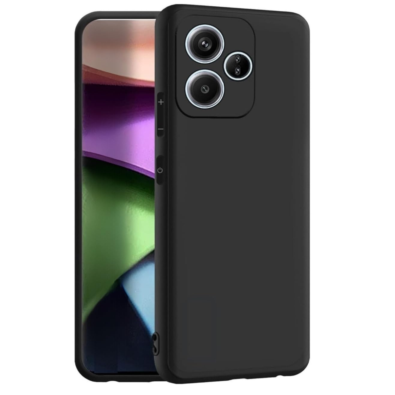 Spazy Case® Realme GT 6T Back Cover | Soft Silicone Slim Back Case Cover for Realme GT 6T - Black (B0D3QDLNNS) Amazon Price History, Amazon Price Tracker