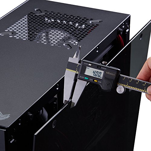 FSP ATX Mid Tower PC Computer Gaming Case with 3 Tempered Glass Panels and 5 RGB Lighting Modes (CMT510)