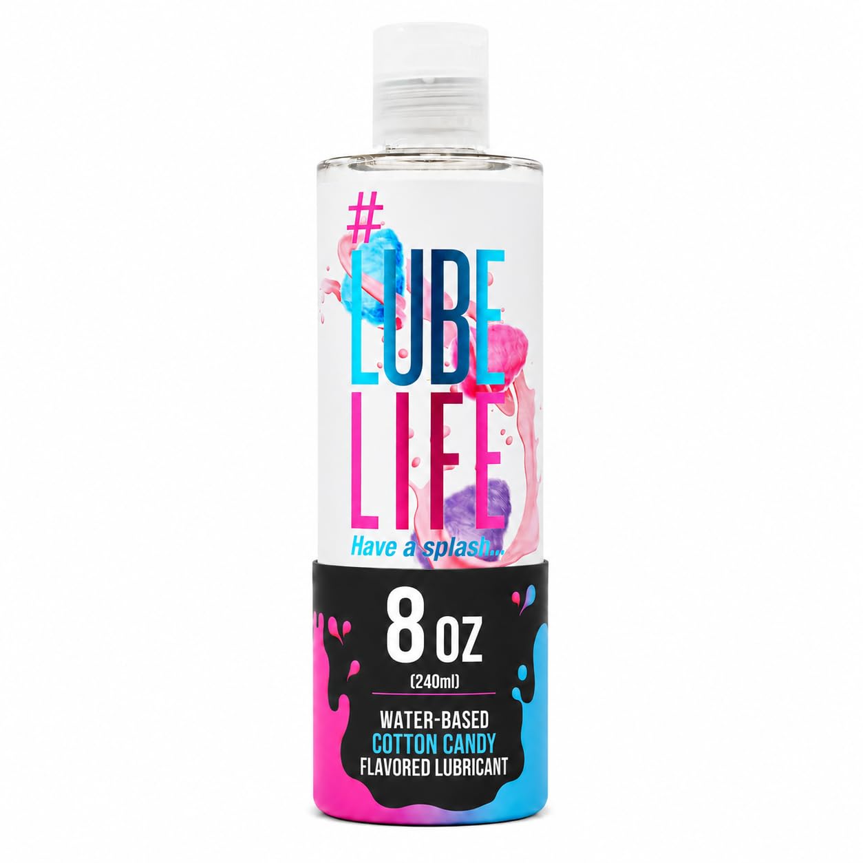 Lube Life Water-Based Cotton Candy Flavored Lubricant, Personal Lube for Men, Women and Couples, Made Without Added Sugar, 8 Fl Oz-picture-11