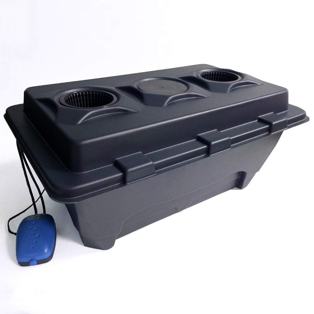 1 2 4 or 6 Pots IWS Deep Water Culture DWC OxyPot Bubbler Hydroponic System Kit (2 - Oxypot XL)
