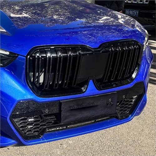 Grille centrale avant noire laquée pour calandre BMW X1 U11 2024 - 6