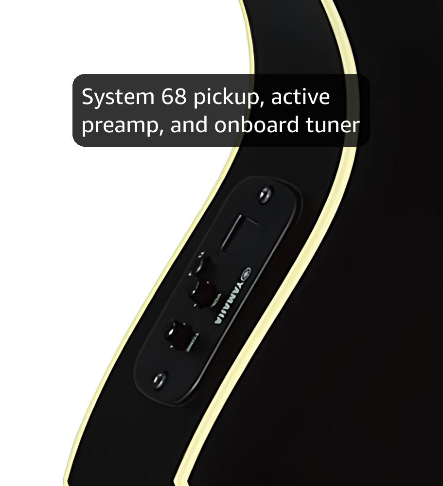 Yamaha APXT2 3/4-Size Acoustic-Electric Guitar - Black