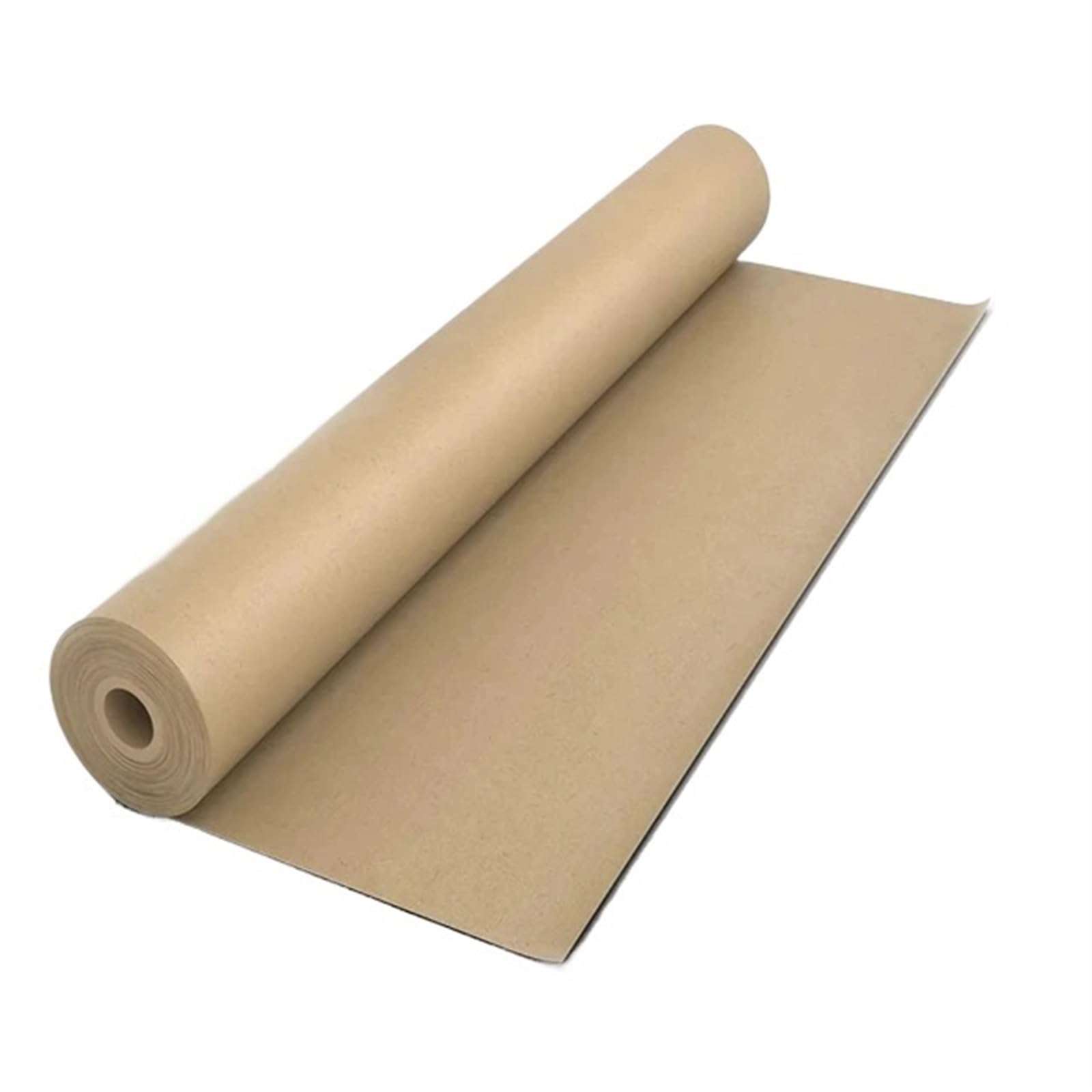 Kraftpapierrolle, 30 cm/50 cm Breite, Schlichtes braunes Papier for Verpacken von Geschenken, Verpacken, Basteln Geschenkpapier Natur(50cmx10m 1Roll)
