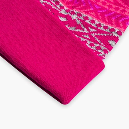 Turtle Fur Youth Winter Thyme Pom Beanie, Pink3