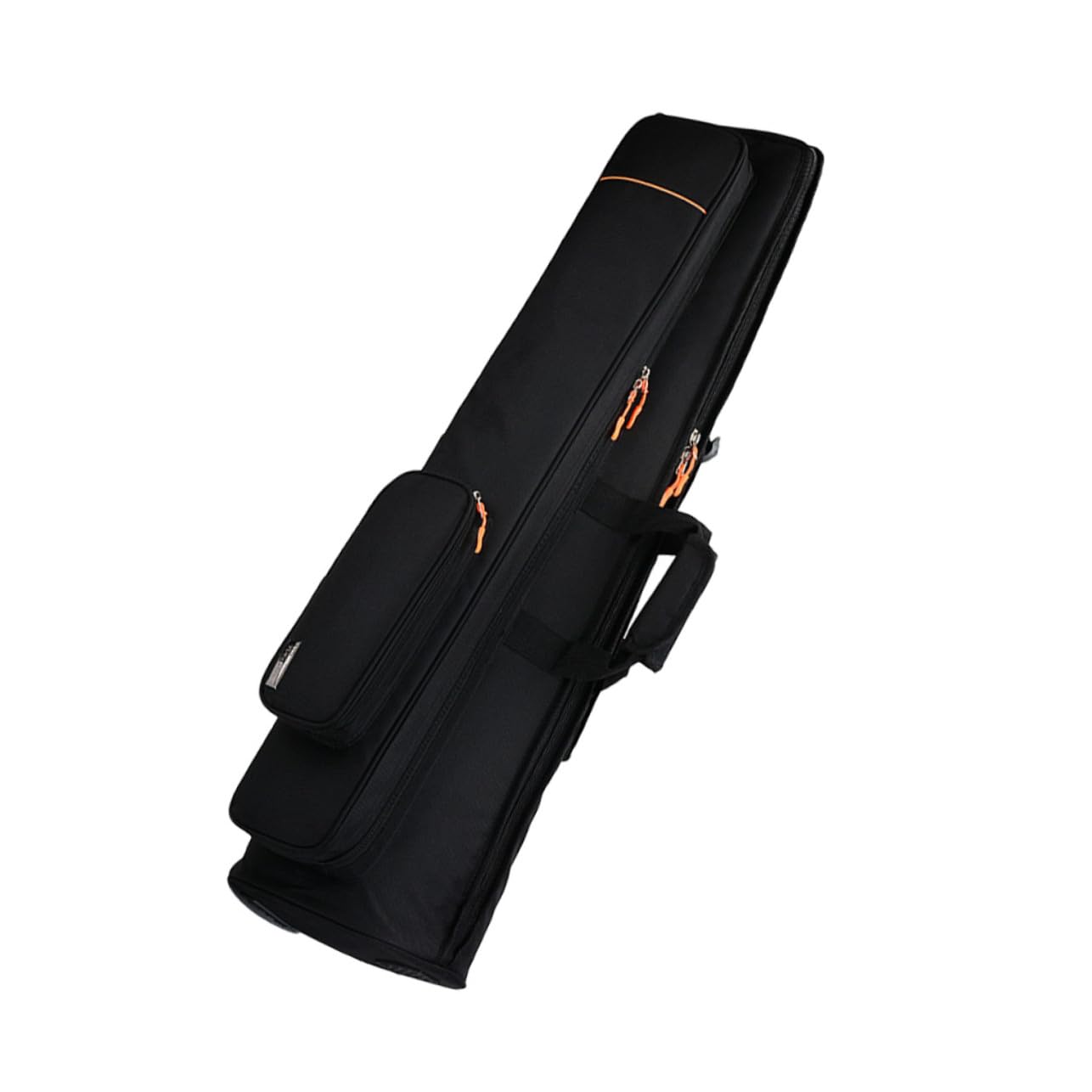 Borsa Porta Trombone Oxford Nero Doppia Spalla, Grande Capacità, Resistente All'abrasione dal Design Creativo per Strumenti Musicali