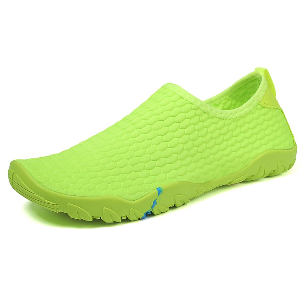 Zapatos Acuáticos para Mujer Hombre, Elásticos Slip-On Secado Rápido Pies Descalzos, Ligeros Transpirables Zapatos de Natación para Playa, Piscina, Surf, Senderismo Acuático, Gimnasio