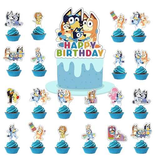 10 Inserti Per Torta Happy Birthday Oro – Decorazioni Acriliche Per Torte E Cupcake, Feste Per Bambini E Adulti - 5
