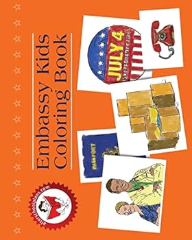 Paperback Embassy Kids Coloring Book