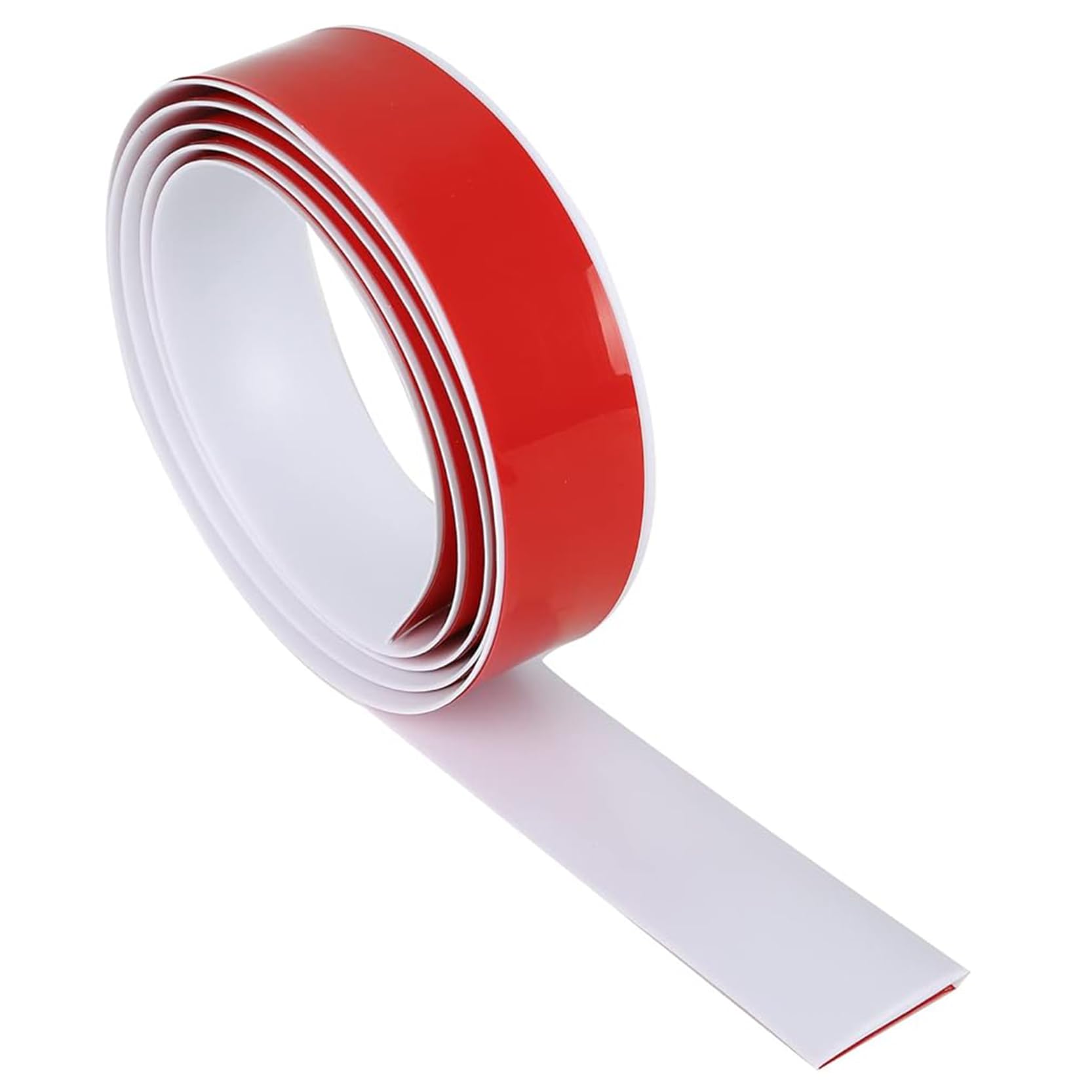 GOUZIBHD Floor Transition Strip,Flexible Laminate Flat Divider Strip,4cm Width,Self Adhesive Transition Strip,Floor Divider Strip For Tile Wood Joins Gap(Size:5M,Color:White)