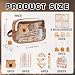 Imagen de 52PCS Estuche Capibara Escolar Estuche Capybara Papeleria Capibara Regalo
