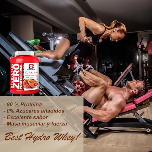 Beverly-HYDROLYZED-ZERO-2-kg-Proteina-Whey-Hidrolizada-80-proteina-Sabor-Cookies-and-Cream-Aumento-masa-muscular-Camiseta-entrenamiento-gratis