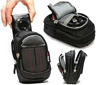 Navitech Black Digital Camera Case Bag Compatible With The Sony RX100 VII Advanced Premium Compact Camera
