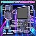 R36S Handheld Spielkonsole, 3,5 Zoll IPS Bildschirm, 64G Retro Konsole, Tragbare Retro Spielekonsole Support 30000+ Classic Games & Multi-Emulator Unterstützung für Kinder und Erwachsene (Lila)