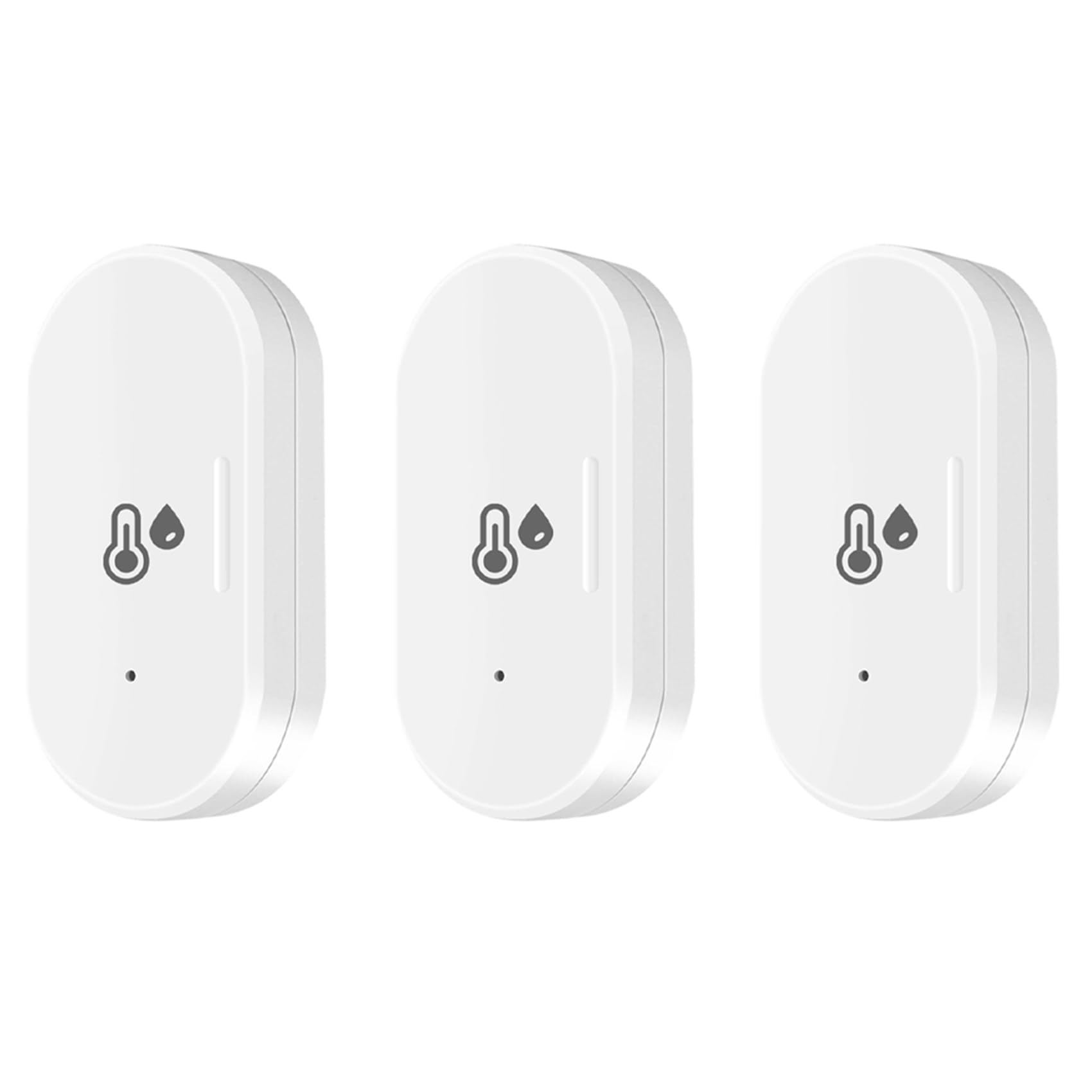 Jnchdghwa 3X Tuya ZigBee Smart Temperature & Humidity Sensor, Mini Temperature Humi
