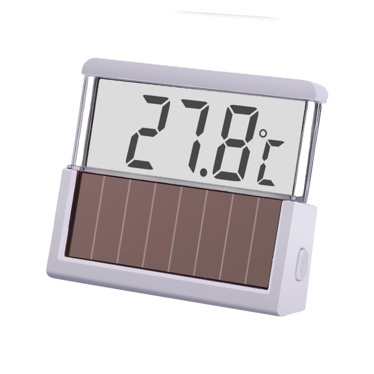 FOMIYES 3St Aquariumthermometer Aquarienwasser Aquarienwasser digital geführt digitales Thermometer Wassertemperaturmesser LED-Digitalthermometer Lichtenergie Wasserthermometer Weiß