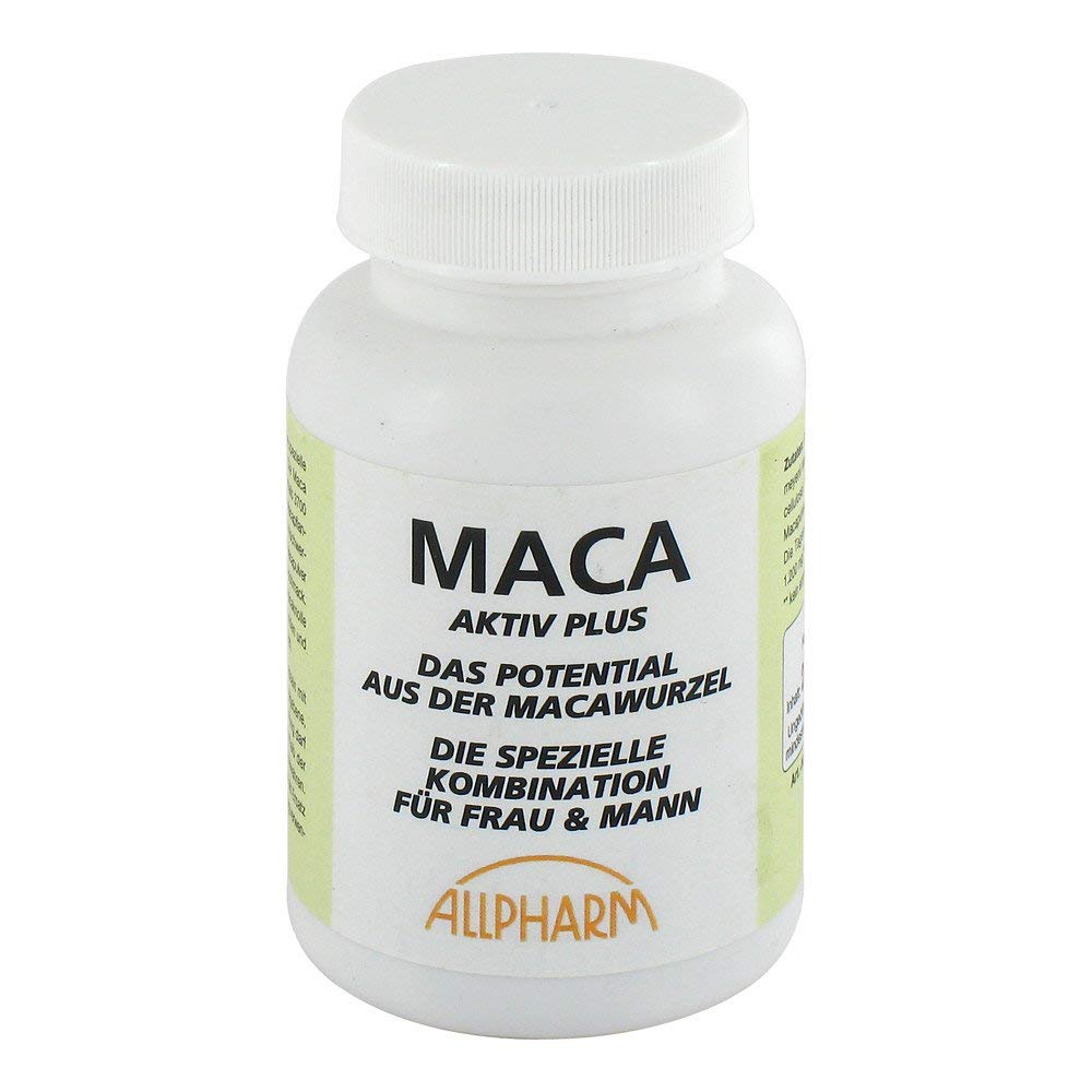 MACA AKTIV Plus Kapseln – 60 Stück, PZN 01921989