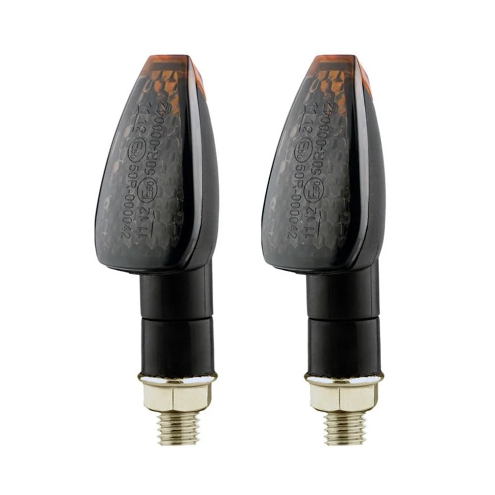 Direzione Frecce Indicatori Indicatori Direzione Motociclette Con Marchio E50 Omologati Luce Direzione Indicatore Direzione A 14 LED Luce Color Ambra 12 V/24 V M10 E-mark