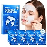 Collagen Hydrogel Mask - Wrinkle Patches for Forehead and Smile Line Patches 36 PCS with Hyaluronic Acid, Collagen, Peptides - Anti Wrinkle Patches - Face Tape for Wrinkles Overnight - Smoothing, Firming & Moisturizing