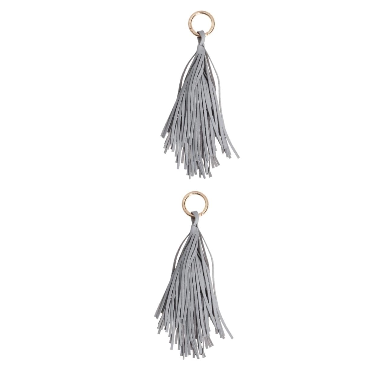 TENDYCOCO 2pcs Tassel Bag Charm Women Bag Charms Bag Charm Key Chain Tassel Car Keychain