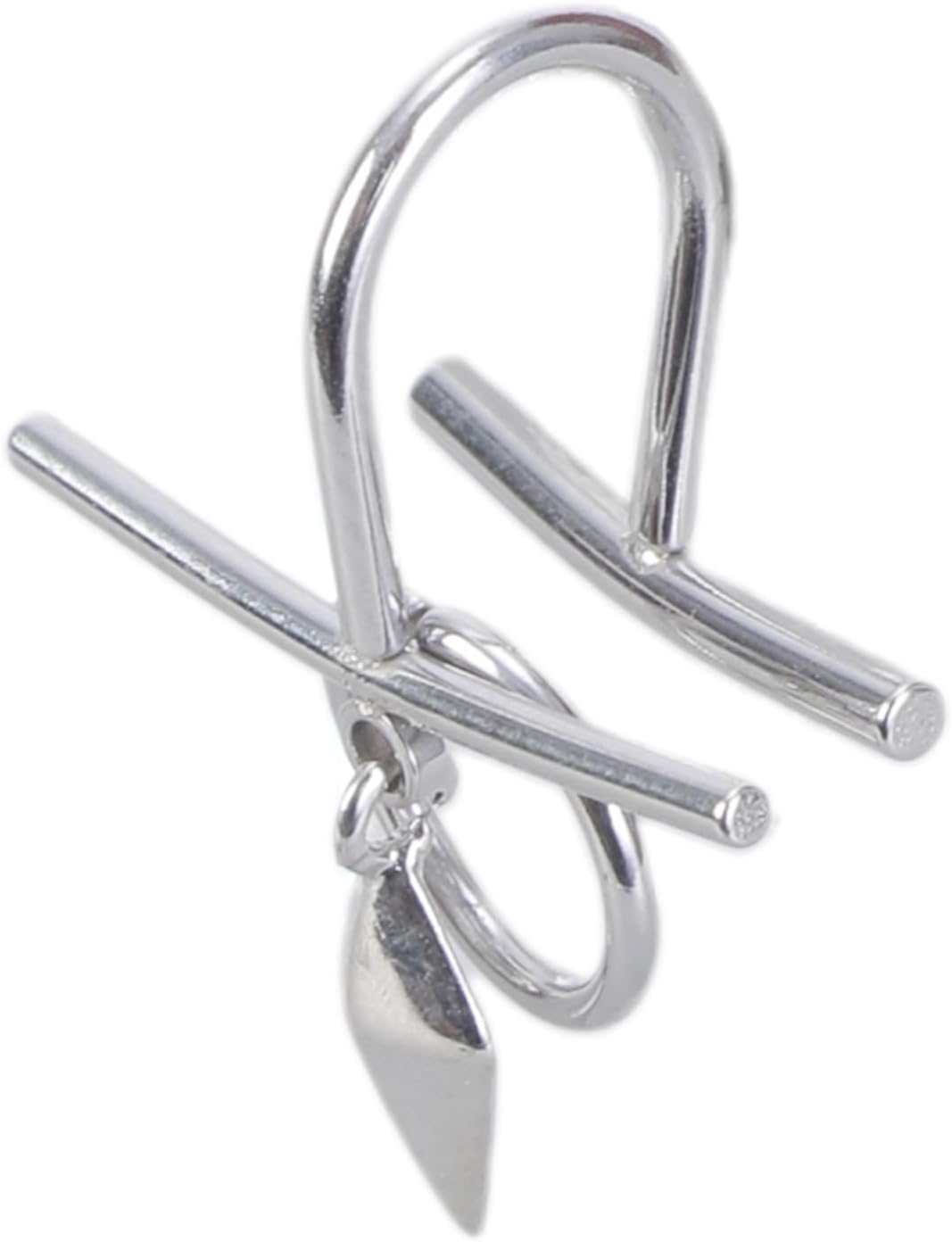 Non Pierced Lip Cuff Ring Fake Septum Clip on Nose Ear Jewelry for Women Men Stainless Steel Decor Stainless Steel Jewelry