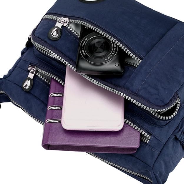 Image of ketmart Crossbody Bags Waterproof for Women Handbags Shoulder Bag with Adjustable Strap Women's Crossbody Purses polyester Fabric.