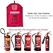 Fire Extinguisher Cover with Reflective Strap, Heavy Duty Fire Sa-fety Protective Sleeve from scuffs & scratches Accessories, 18