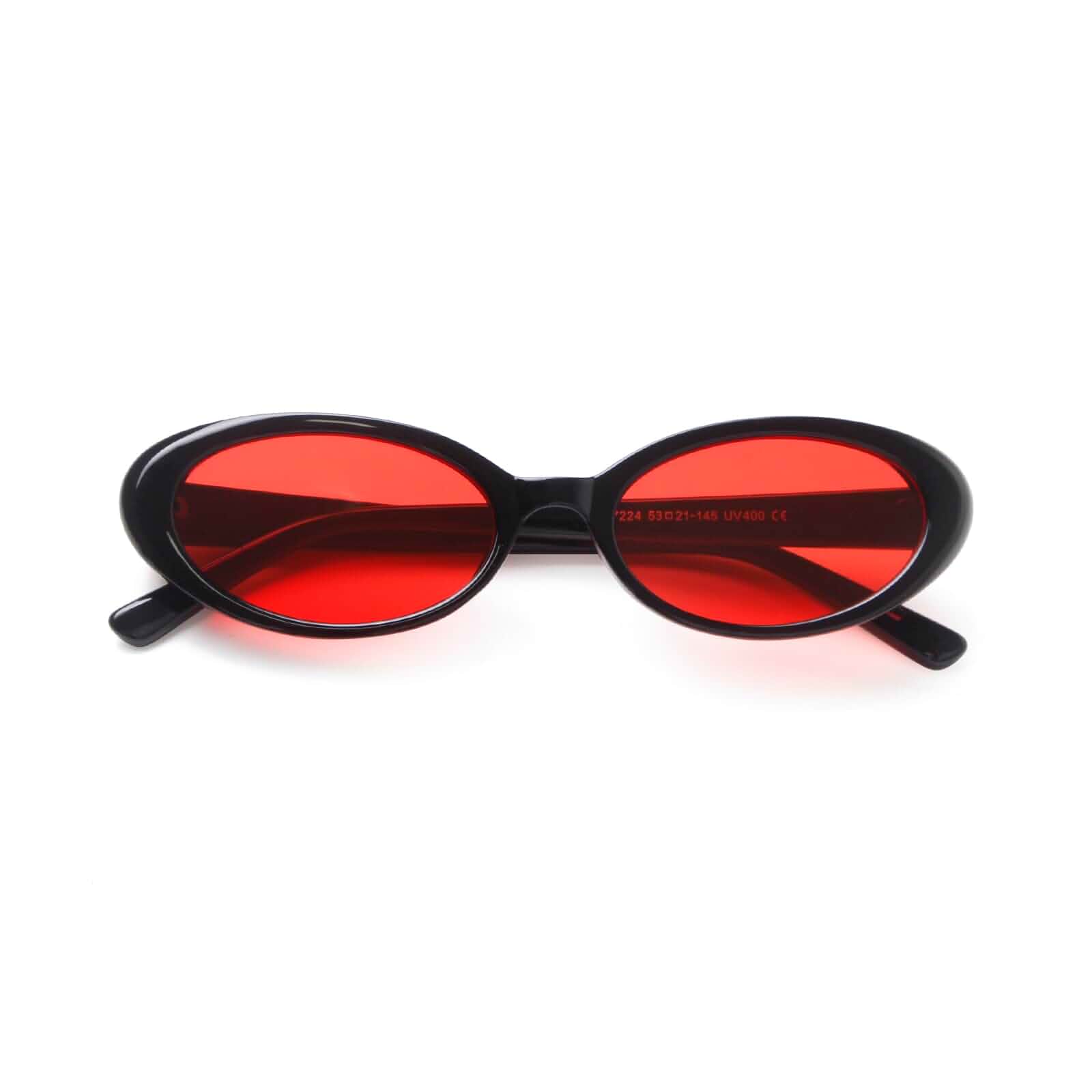 Oval Sunglasses for Women,90s Retro Small Trendy Shades Vintage Chic Cute,Skinny,Lightweight,Comfortable Fit,UV400 Protection,Daily Driving,Beach Trips,Everyday Wear,Street Style