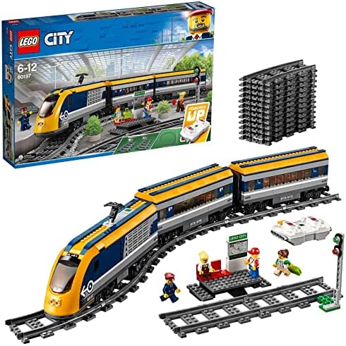 City Passenger Rc Train Toy, Construction Track Set for Kids