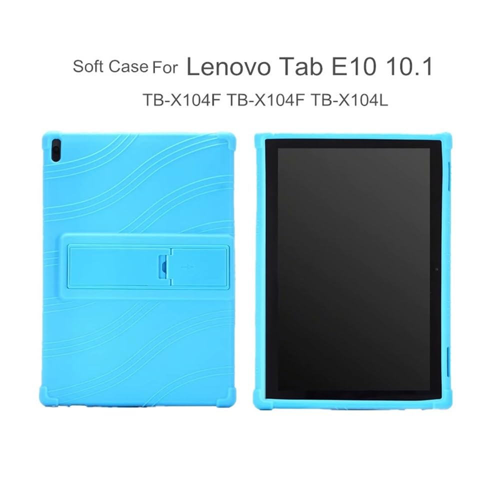 Case Shockproof Per Lenovo E10 Custodia Antishock Per Lenovo Tab E10 TB- X104F - Cover Protettiva 10.1 Pollici, Multicolore EBook Reader 10 Pollici