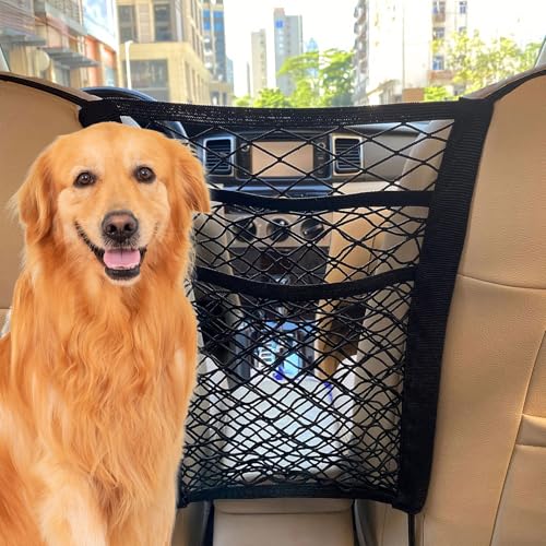 Kuugeo Filet Protection Chien Voiture, 1 pièce Filet Voiture Chien, Filet Chien Voiture, Filet...
