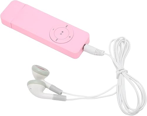 Miniatura 10 de Mini reproductor de MP3 para niños, reproductor de música HiFi sin pérdidas, MP3 Walkman, soporta hasta 64 GB, mini reproductor de música portátil