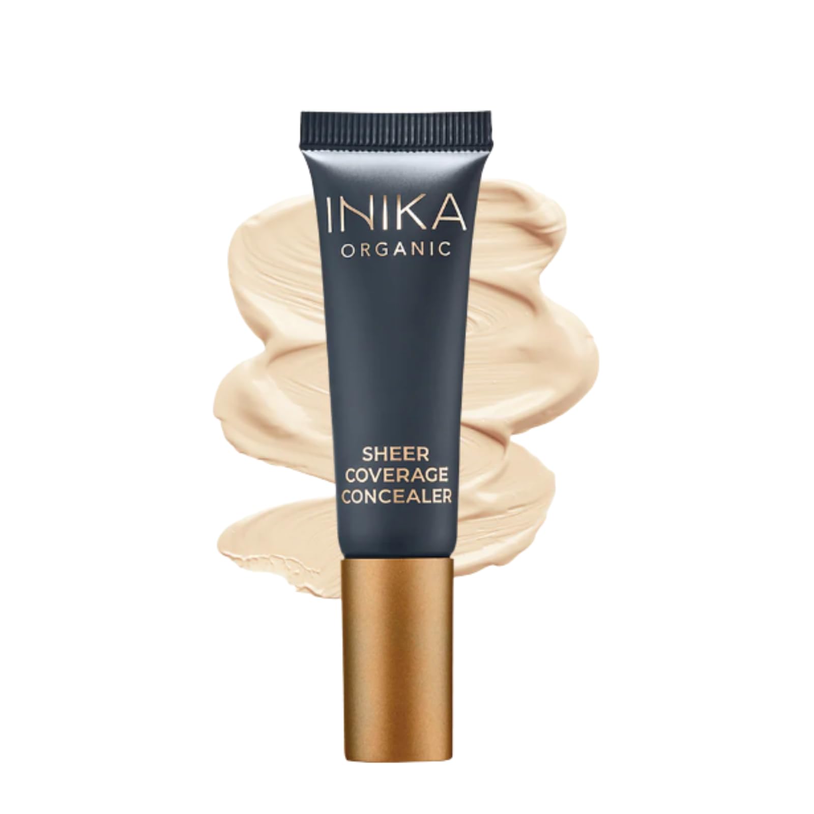 Organic Sheer Coverage Concealer | Disguise Dark Circles, Cover up Blemishes, Creamy formula, Vegan Ingredients, All Day Wear that Hydrates and Nourishes. Vanilla