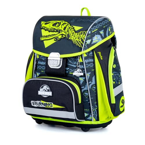 Dinosaurier Dino T-Rex 11 Teile Set Schulranzen Ranzen Federmappe Schultüte 85 cm Tornister Sporttasche mit Sticker-von-Kids4shop Ma – Bild 3