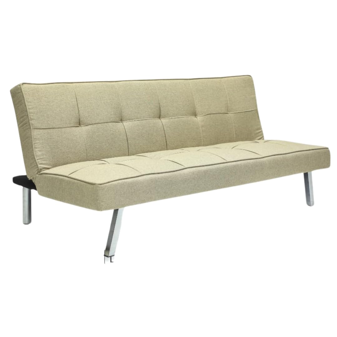 ALWASIT HOME Villatoro 3 Seater Sofa Bed - Sofa Cum Bed (Beige)