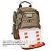 Wild River by CLC WT3503 Tackle Tek Recon Lighted Compact Tackle Backpack & Four PT3500 Trays, Clear, Water-Resistant Phone Storage,Beige , 12.75 x 6.75 x 15 