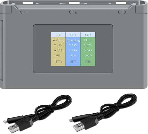 Miniatura 2 de Anbee Mini 2 SE Drone Hub de carga de batería, cargador USB portátil multifunción de 3 puertos para DJI Mini 4K  Mini 2 SEMini 2  Mini SE