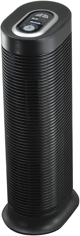 Purificador de aire HPA160 HEPA Allergen Plus Tower, reductor de alérgenos para habitaciones medianas y grandes (170 pies cuadrados), negro - Purificador de aire para incendios forestales/humo, polen, caspa de mascotas y polvo