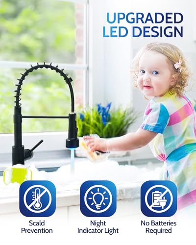 Smart Faucet Water Temperature Display