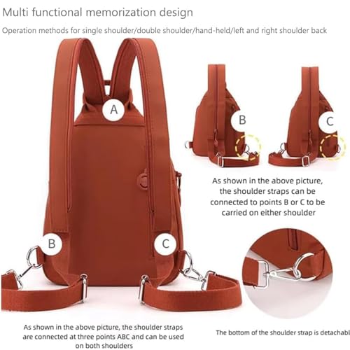 Waterproof 2-Way Commuter Bag, Anti-Theft Convertible Travel Tote Bag for Fitness, Commuting, Travel for Women4