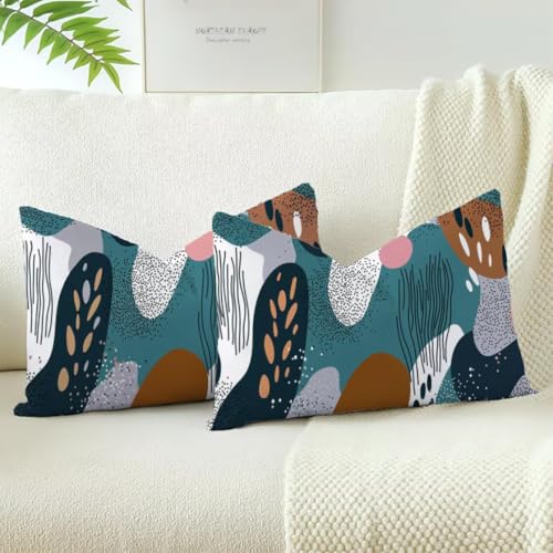 Housse de coussin velours 40x80cm douce et lavable résolvant vos décors - 3