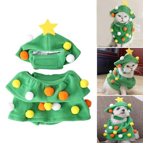 Disfraz para perro árbol de Navidad grande miniatura 2