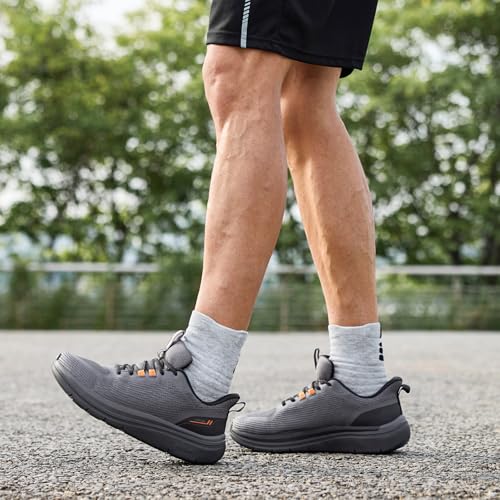 Image of FitVille Mens Walking Shoes Wide Width Lightweight Cushioned Workout Sneakers Pain Relief